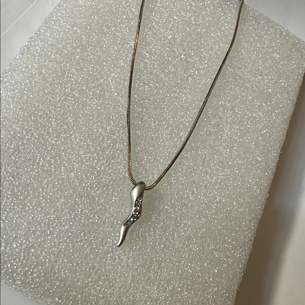 Silver Colored  Necklace